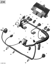 Engine Harness And Electronic Module - 230