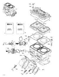 Cylinder, Exhaust Manifold