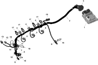 Rotax - Engine Harness And Electronic Module