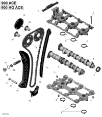Valve Train - 900-900 Ho Ace