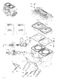 Cylinder, Exhaust Manifold