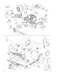 Engine Support And Muffler