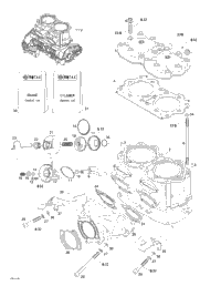 Cylinder, Exhaust Manifold