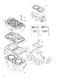 Cylinder, Exhaust Manifold