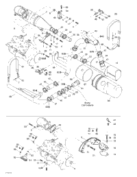 Engine Support And Muffler