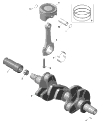 Rotax - Crankshaft And Pistons