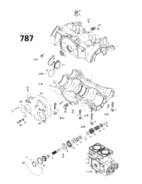 Crankcase, Rotary Valve (787)