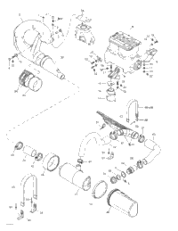 Engine Support And Muffler