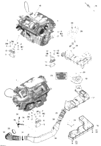 Engine Support And Air Intake