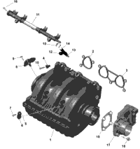 Rotax - Air Intake Manifold And Throttle Body