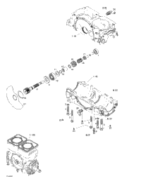 Crankcase, Rotary Valve