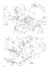 Engine Support And Muffler