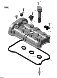 Valve Cover - 900-900 Ho Ace