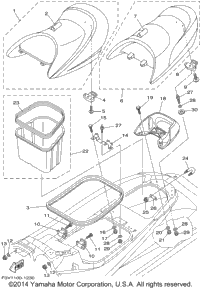 Seat. Under Locker