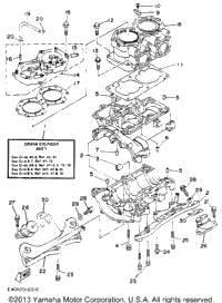 Cylinder - Crankcase
