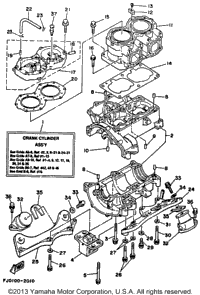 Cylinder - Crankcase