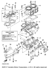 Cylinder - Crankcase