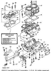 Cylinder - Crankcase