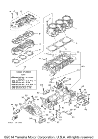 Cylinder. Crankcase 1