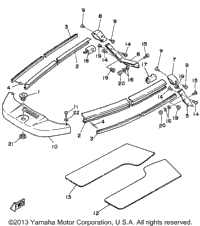 Gunwale Mat