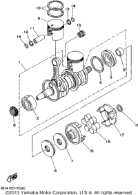 Crankshaft - Piston