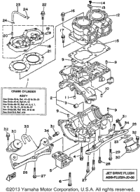 Cylinder - Crankcase