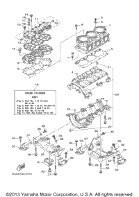 Cylinder. Crankcase