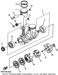 Crankshaft Piston