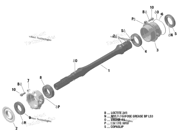Drive Shaft - 1010R