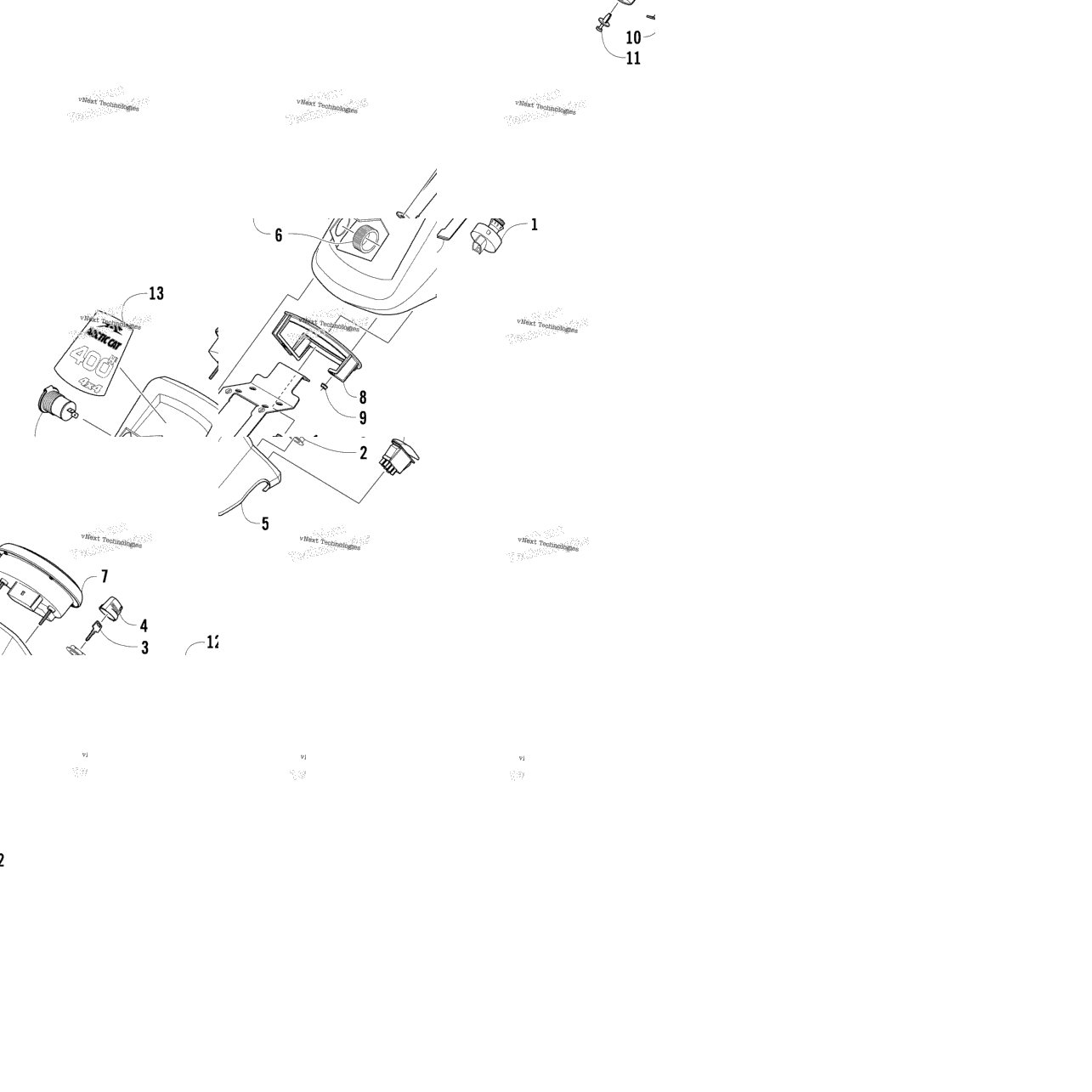 Instrument Pod Assembly