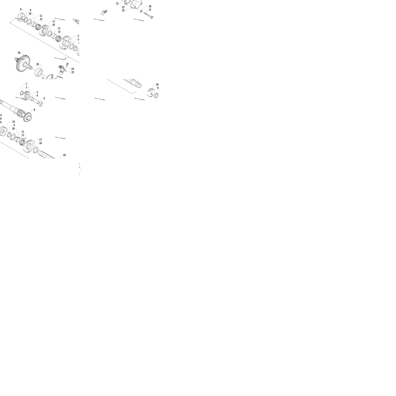 Secondary Transmission Assembly