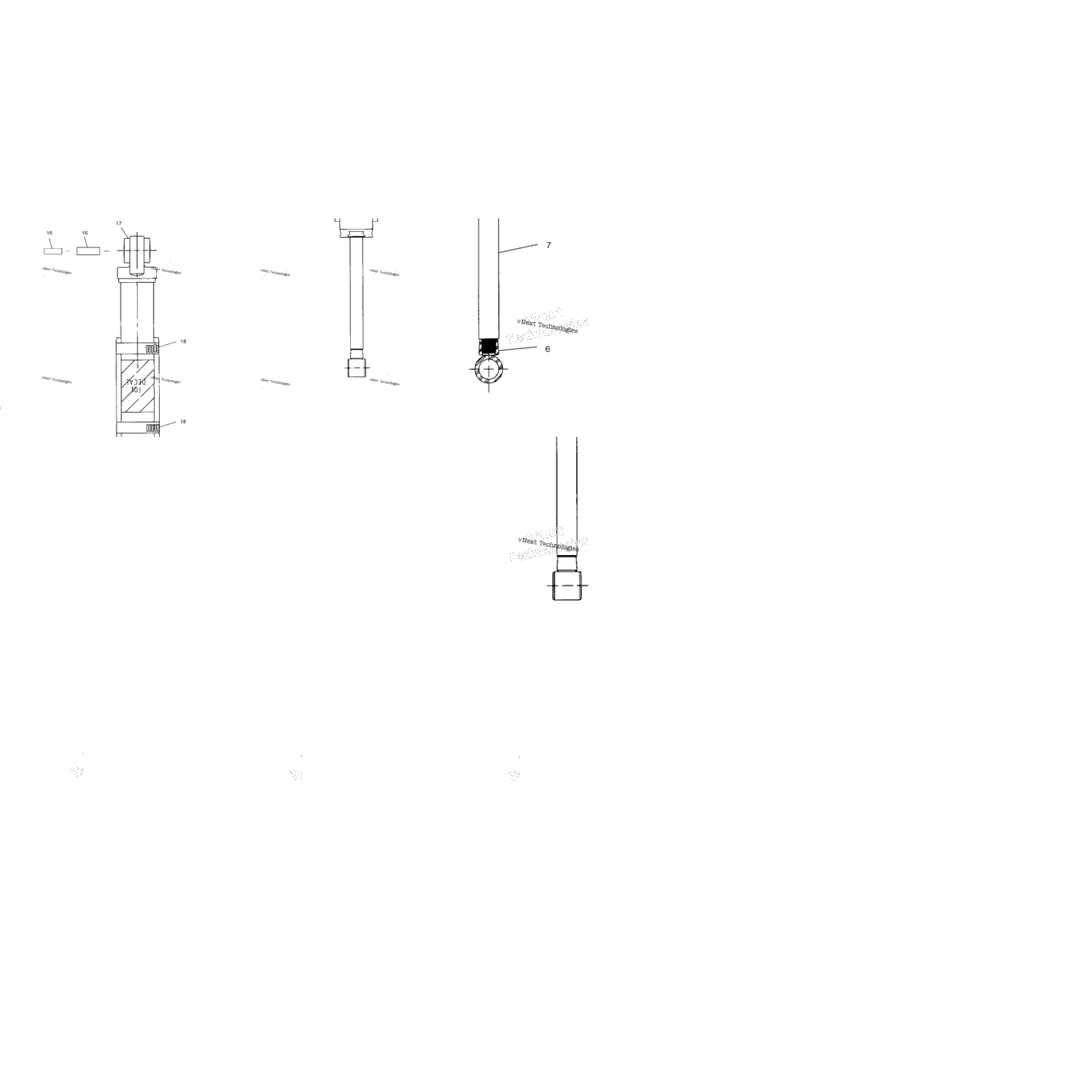 Shock & Reservoir (Edge) S03np7cs/7Csa/7Csb/8Cs/8Csa/8Csbs03na7cs/8Cs (4977847784C09)