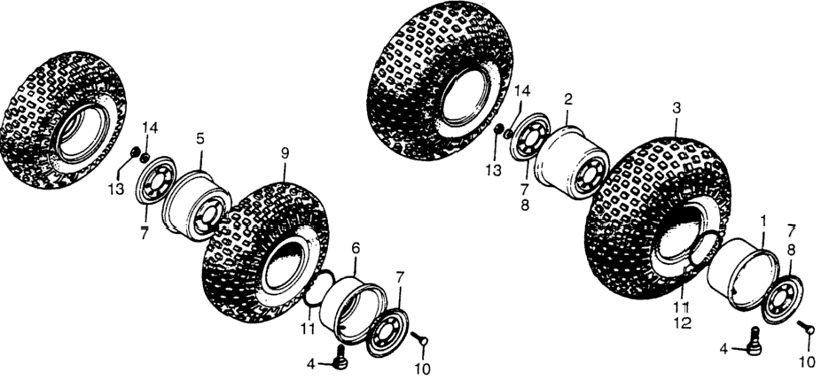 WHEEL RIM / TIRE