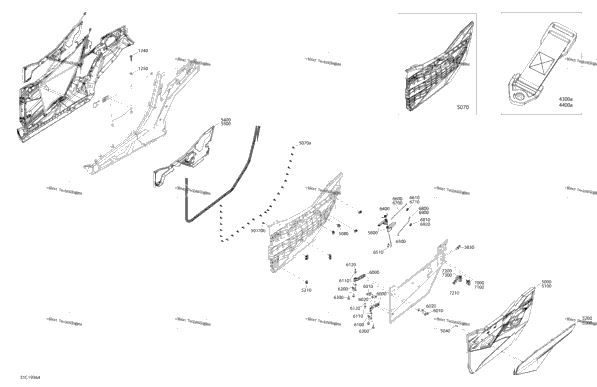 Body - 1000R - Door Section