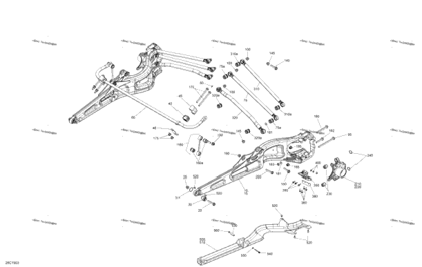 Rear Suspension - Package Std