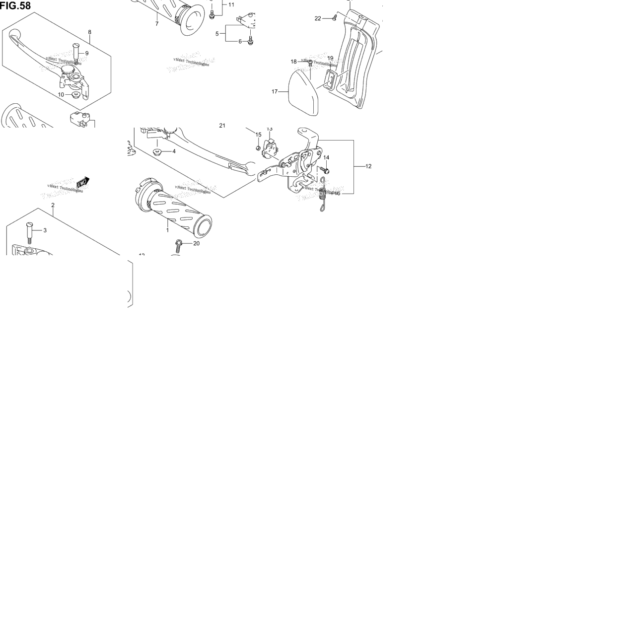 Handle Lever (Model K3/K4)