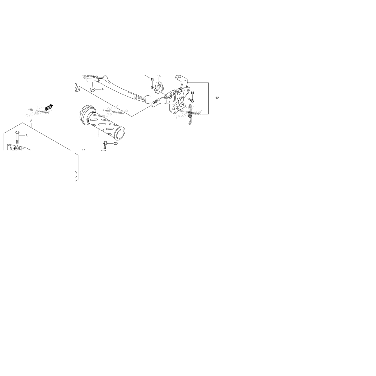 Handle Lever (Model K5)