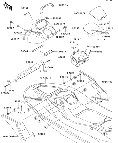 Hull Middle Fittings