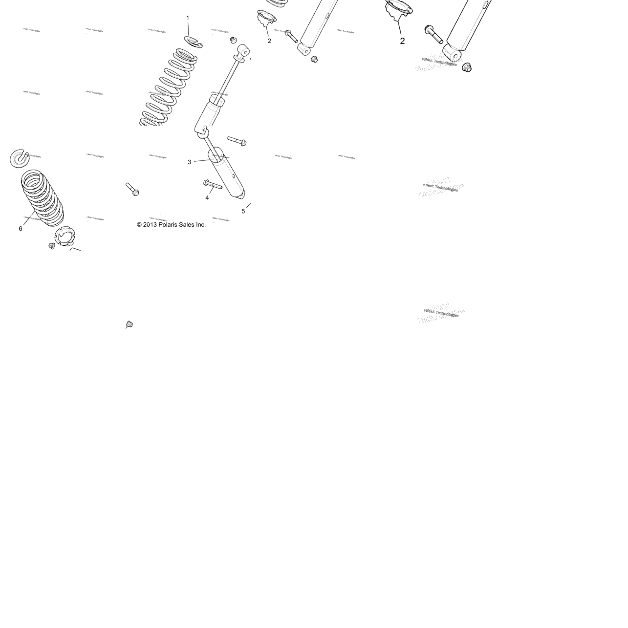 Suspension, Rear Shock