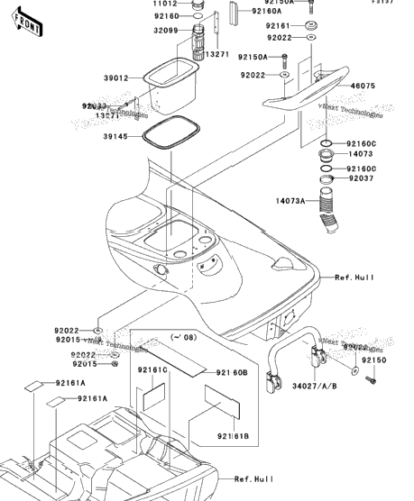 Hull Rear Fittings