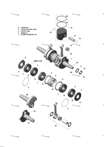 Crankshaft And Pistons