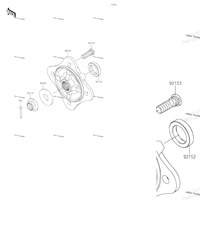 Rear Hubs/Brakes