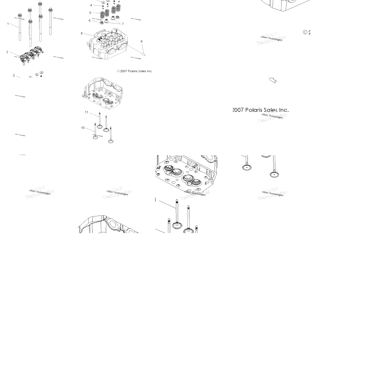 Engine, Cylinder Head & Valves