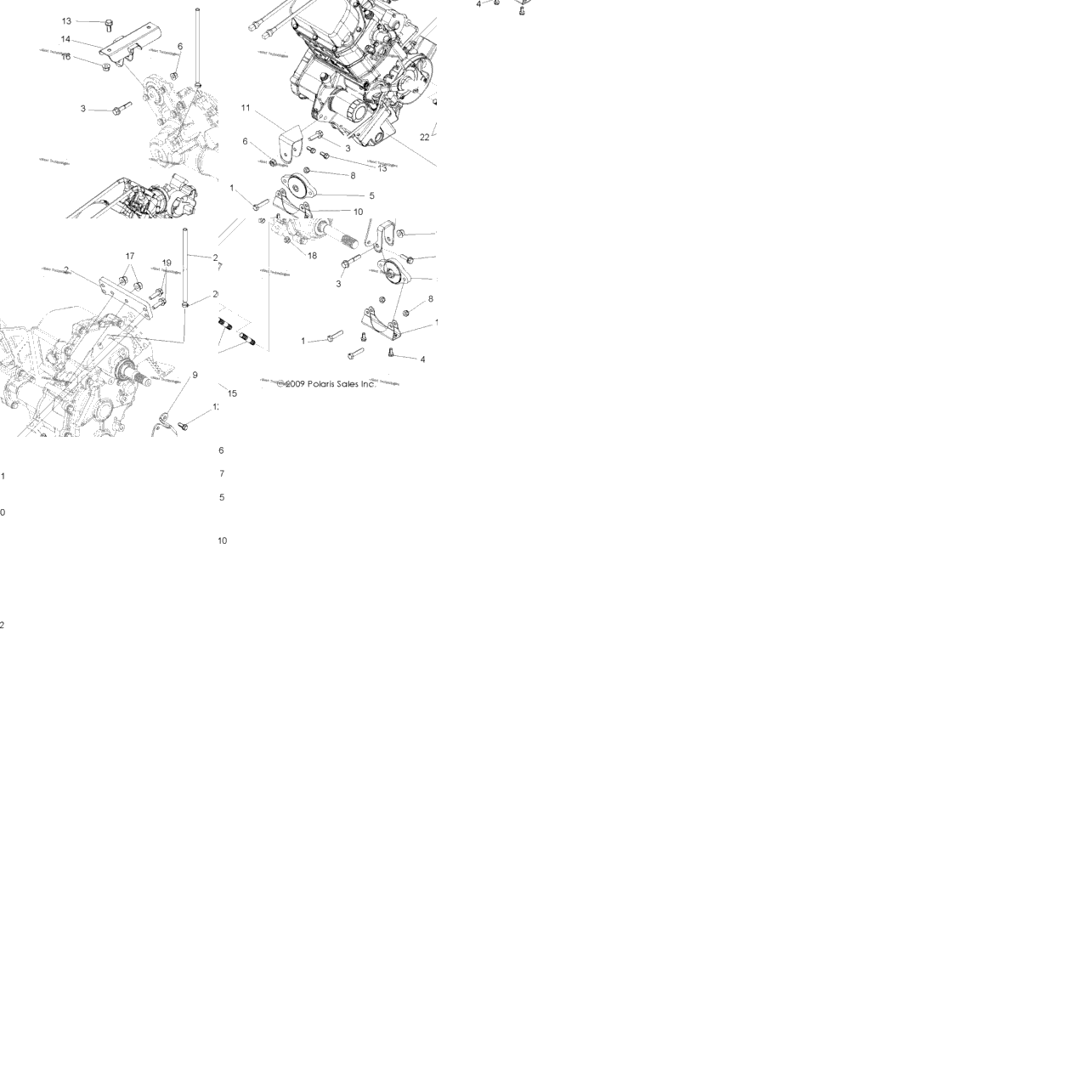 Engine, Transmission Mounting