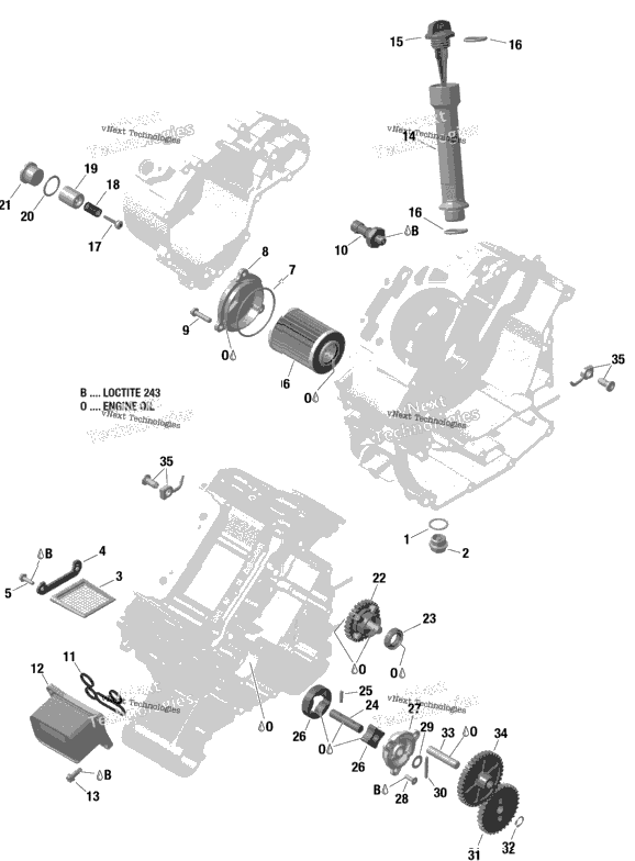Engine Lubrication - 1010R