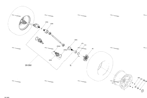 Rear Drive - Hd10 - Xmr
