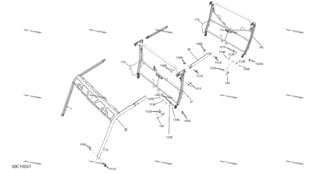 Frame - Upper Part - North America