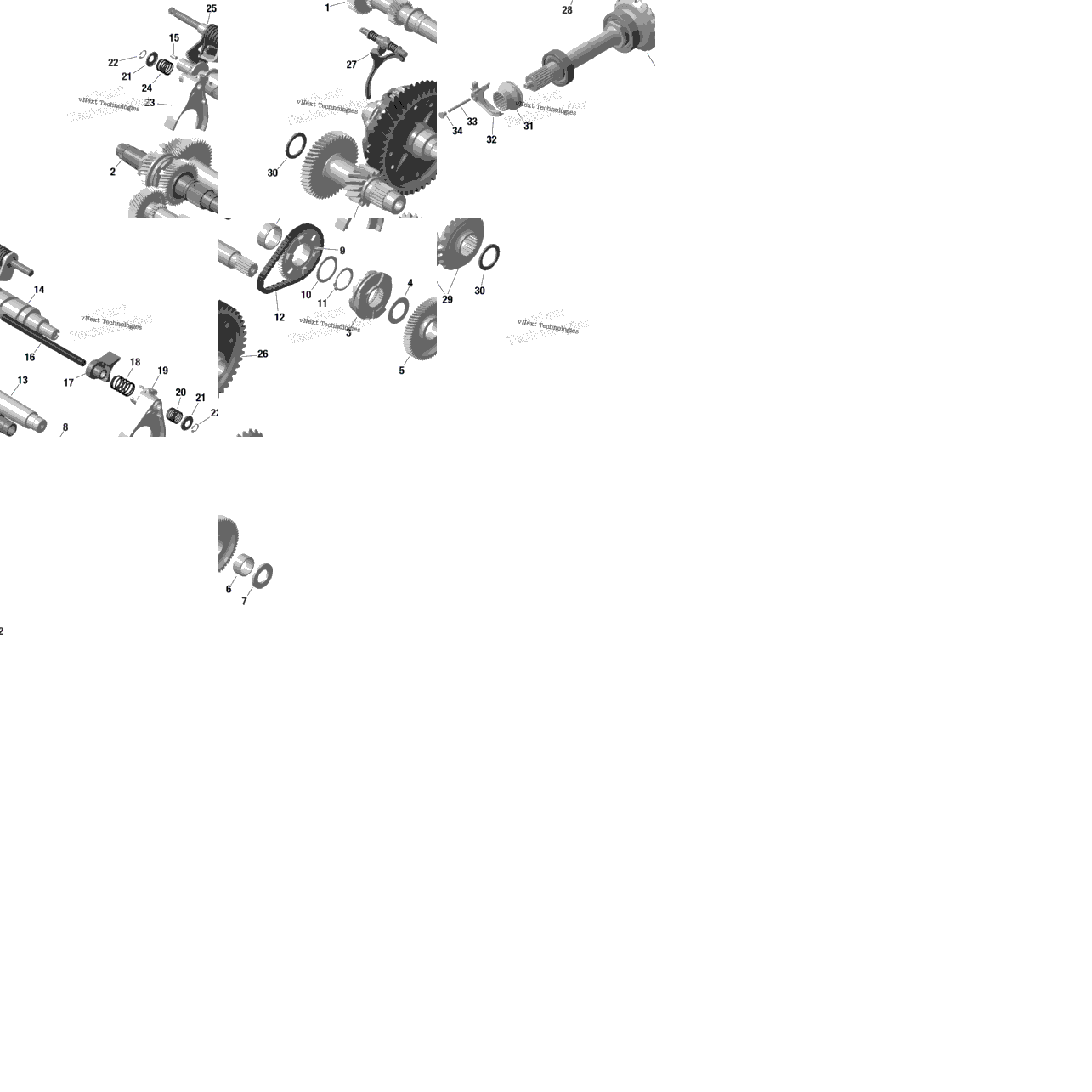 Rotax - Gear Box 2 - 686 868 - Tremec - 2Nd Generation