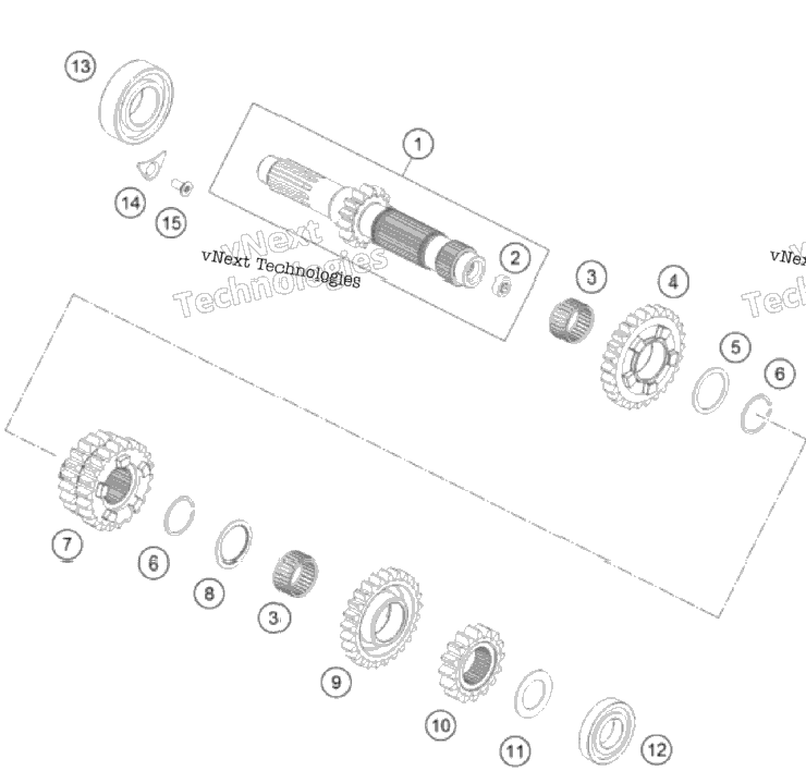 Transmission I - Main Shaft