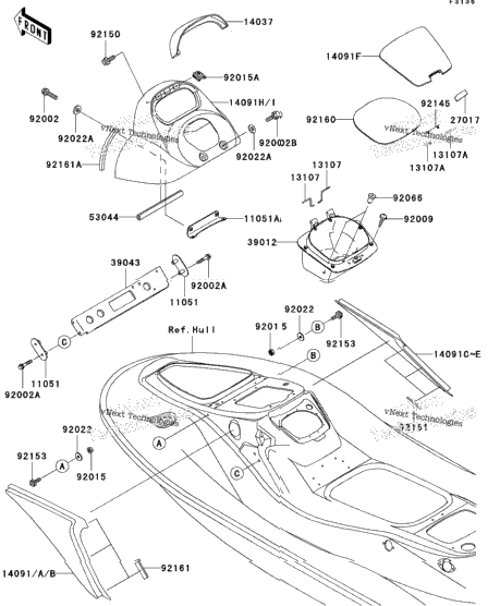 Hull Middle Fittings